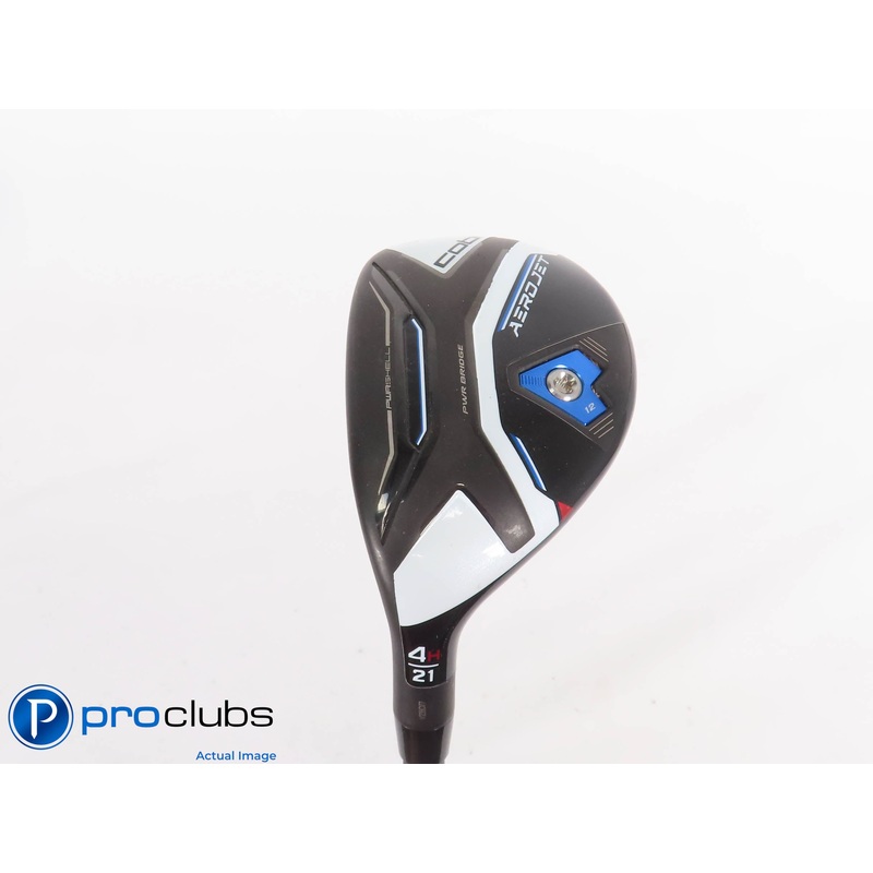 Left Handed Cobra AEROJET 21* 4 HYBRID – KBS PGI 75 Regular Flex 435154