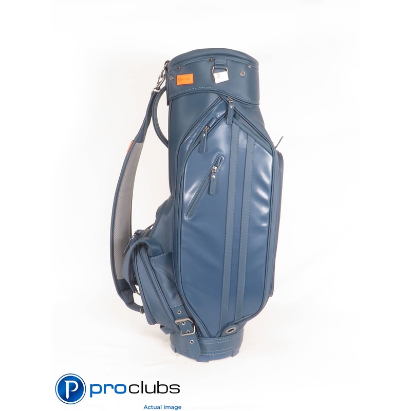 Mint! STITCH 5-Way CART Golf Bag w/ Rainhood / Navy w/ LOGO #435792