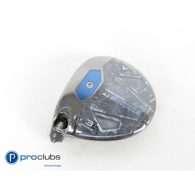 New! Left-Handed Callaway PARADYM Ai Smoke MAX D 15* 3 Wood #432304