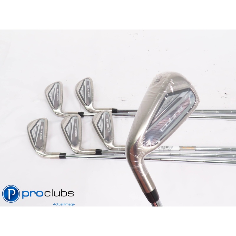 NEW Left Handed Cobra DS-ADAPT 5-PW IRON SET – KBS Stiff Flex Steel 440969