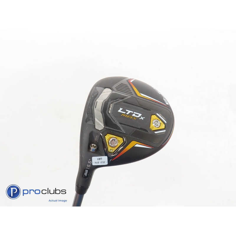 Nice! Left Handed Cobra LTDx Max 15.5* 3 Wood – Riptide CB Senior Flex – 359190