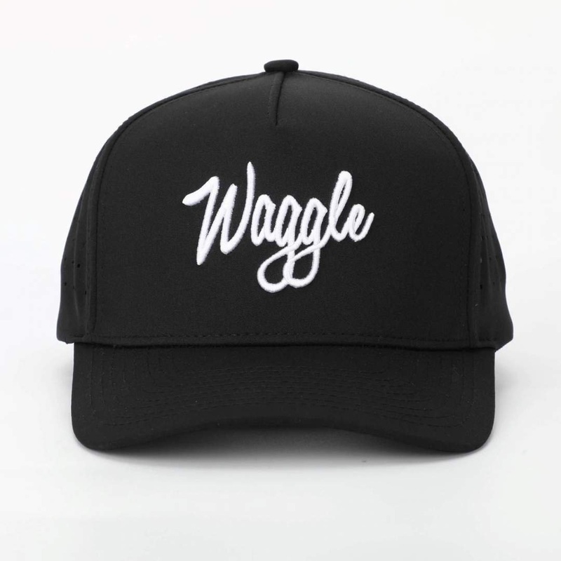 Waggle Black Logo Hat