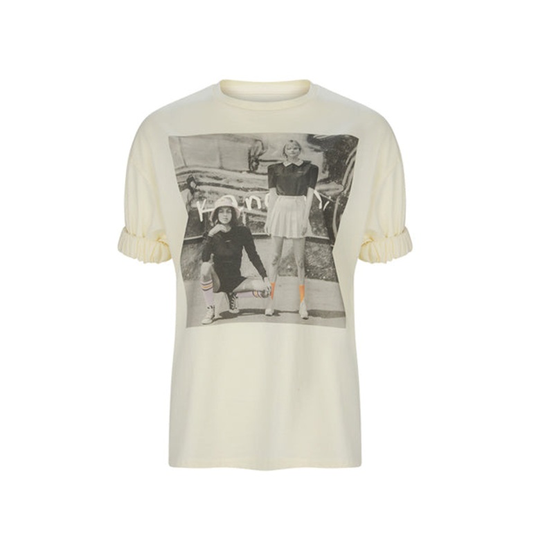 Kandini 2024SS Women Print T-shirt