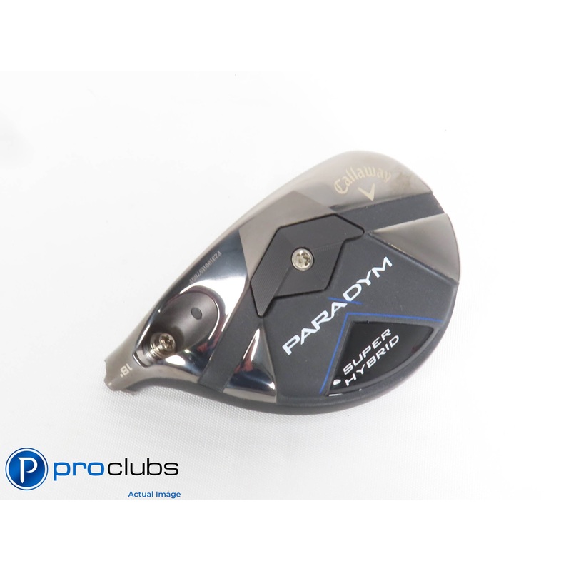 Left Handed Callaway PARADYM Super Hybrid 18* 3 Hybrid – Head Only – L/H #427108