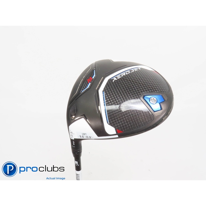Left Handed Cobra Aerojet 10.5* Driver – UST Helium 5F3 Regular Flex – 409896