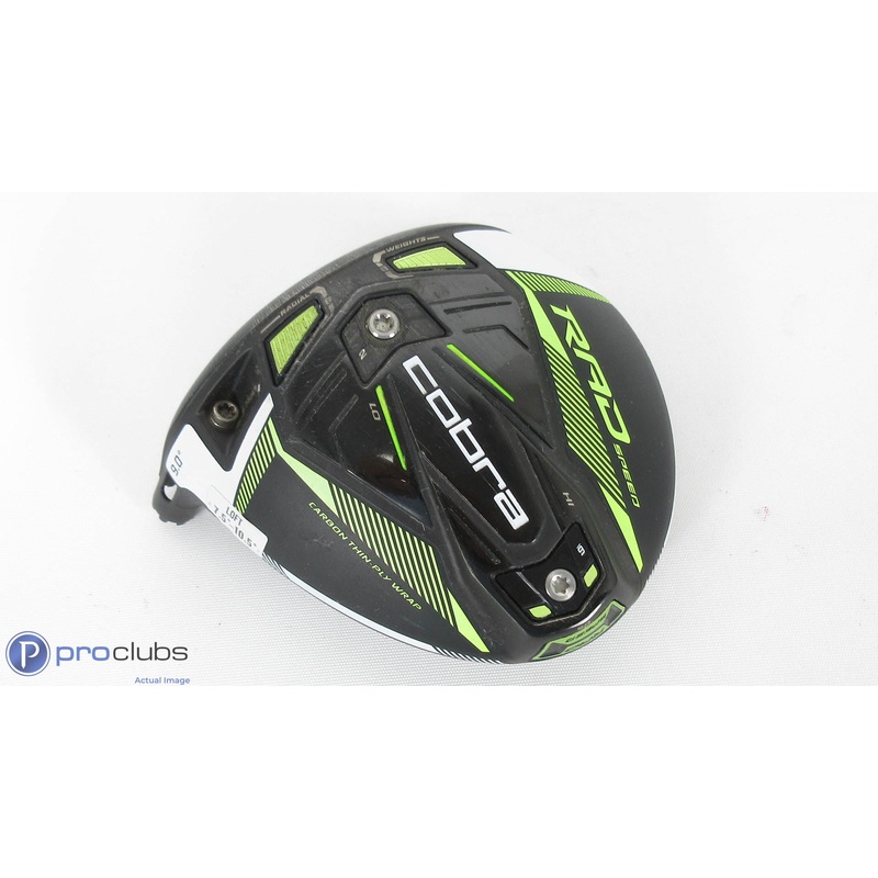 Left Handed Cobra Radspeed 9* Driver – Head Only – 350412