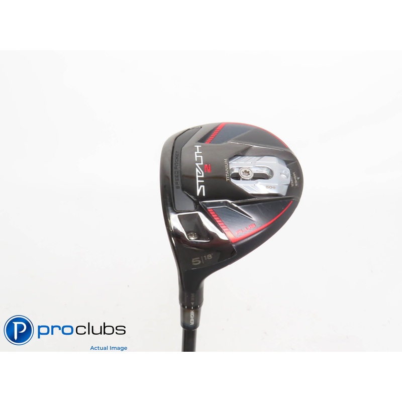 Left Handed TaylorMade Stealth 2 Plus+ 18* 5 Wood – Kai’li Regular – 421796