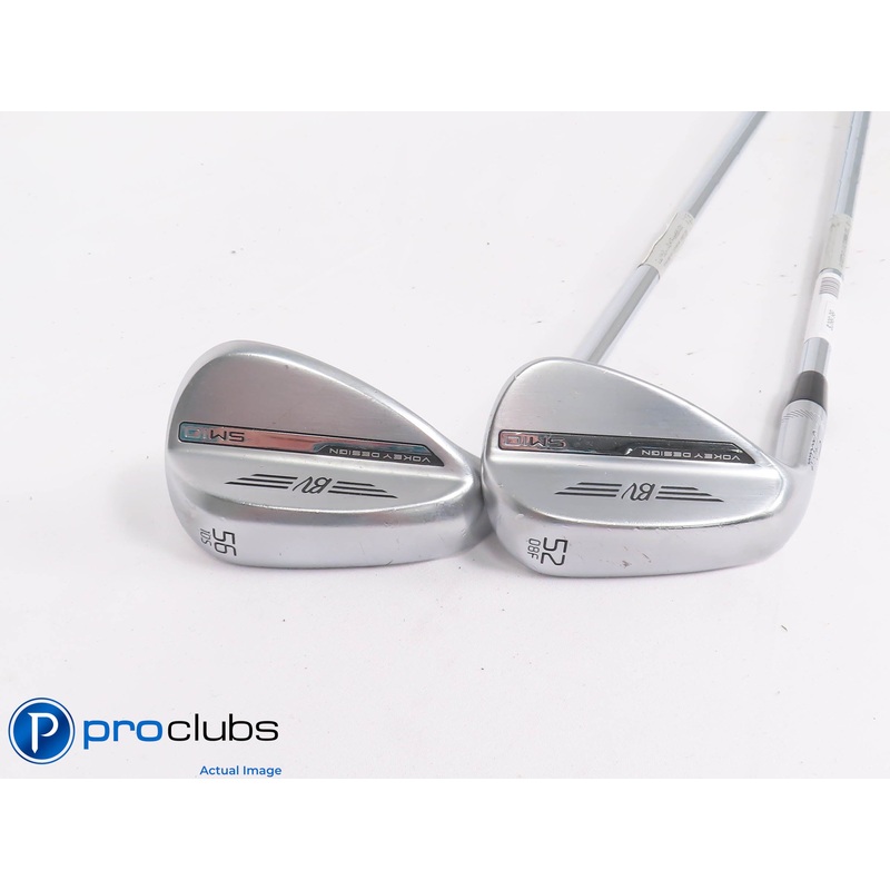 Left Handed Titleist Vokey SM10 52*,56* Wedge Set – Vokey Wedge Flex #447945