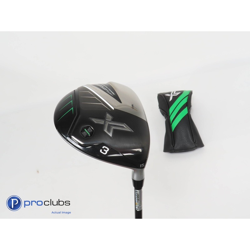 Mint! XXIO X 15* 3 Wood w/Cover – Miyazaki AX-II 46g Stiff Flex – 376806