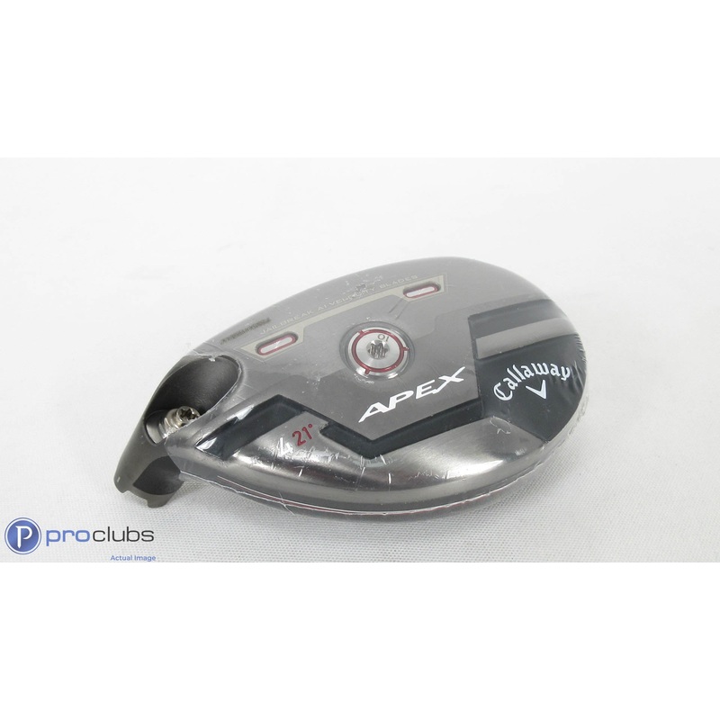 New! Left Handed Callaway 21′ Apex 21* 4 Hybrid – Head Only – 349762