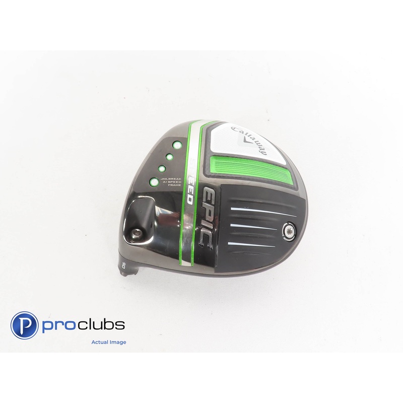 Nice! Left Handed Callaway 21′ Epic Speed 9* Driver – Head Only – 329252