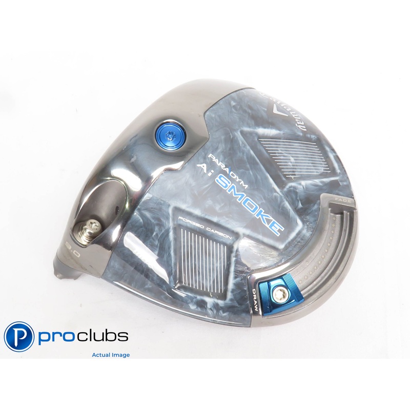Nice Left Handed Callaway Paradym Ai Smoke Max 9* Driver HEAD ONLY 430604