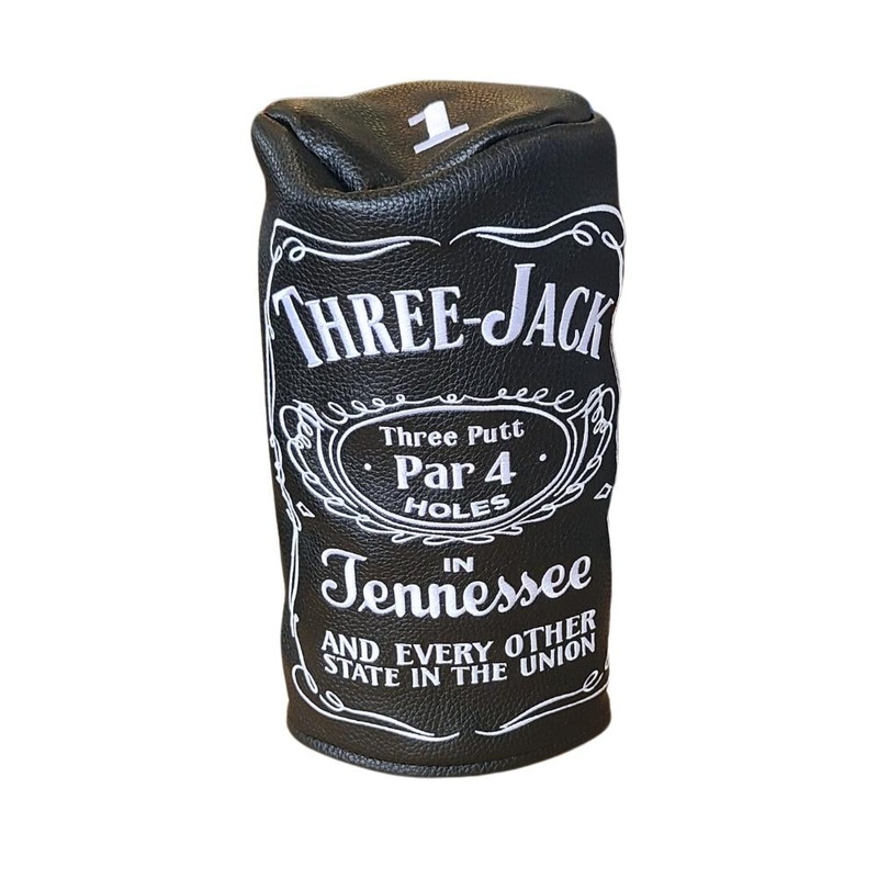 Backspin Three Jack Barrel Driver Headcover