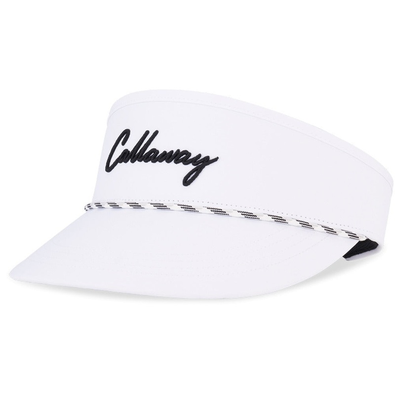 Callaway Birdie Putt Rope Golf Visor White – 25 Men