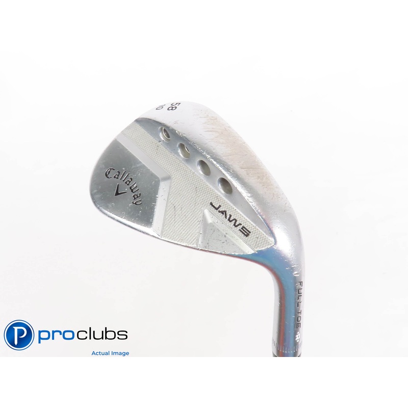 Callaway JAWS FULL TOE 58*(10*) WEDGE – DG Spinner Wedge Flex Steel 438589