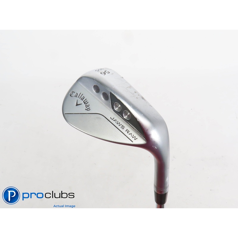 Callaway JAWS RAW Chrome 56*(10*) WEDGE S-Grind – DG Spinner Wedge Flex 420507
