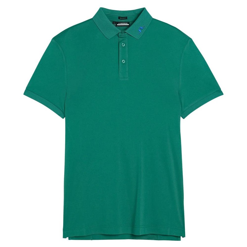 J.Lindeberg KV Regular Fit Golf Polo Proud Peacock – FW23 Men