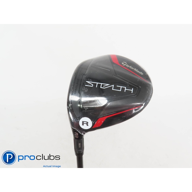 New! Left Handed TaylorMade Stealth 15* 3 Wood -Ventus Red FW 5-R Regular 402647