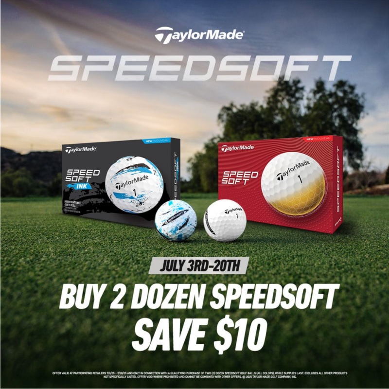 TaylorMade SpeedSoft Golf Balls – Promotion