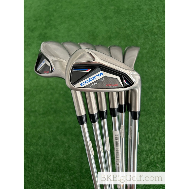 Cobra Aerojet One Length Iron Set 5-G / KBS Tour Lite One Length Regular