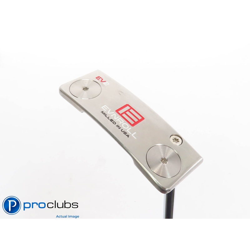 EVNROLL EV2 Mini Slant 34″ Putter – Super Stroke Mid Slim 2.0 – 431023