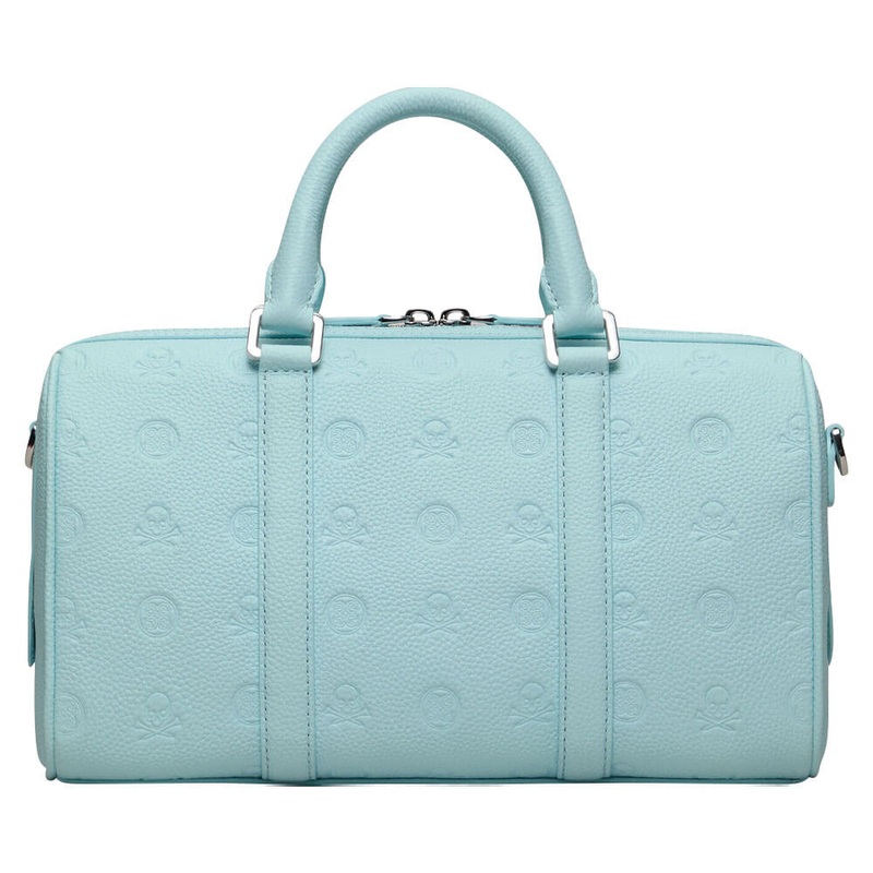 Gfore Embossed Skull & Tees Leather Mini Golf Duffel Bag – SP25