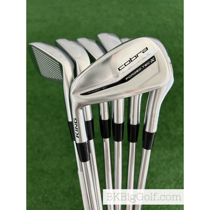 LH Cobra King Forged Tec X 23 Iron Set 5-G / Dynamic Gold S400 120 Stiff