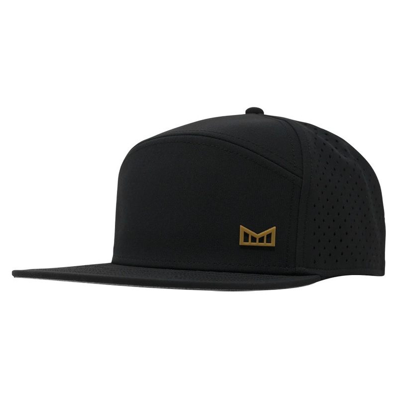 Melin Hydro Trenches Icon Golf Cap Black/Gum – SP25 Men