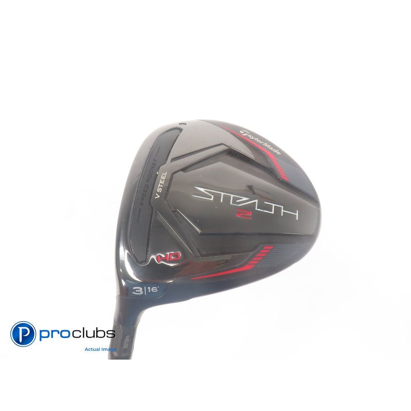 Nice Left Handed TaylorMade STEALTH 2 HD 16* 3 WOOD – Accra Regular Flex 381837
