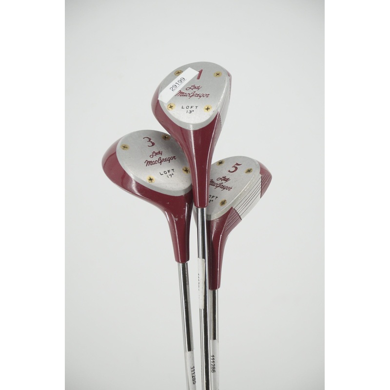 Women’s MacGregor Lady MacGregor D, 3W, 5W Wood Set W Flex