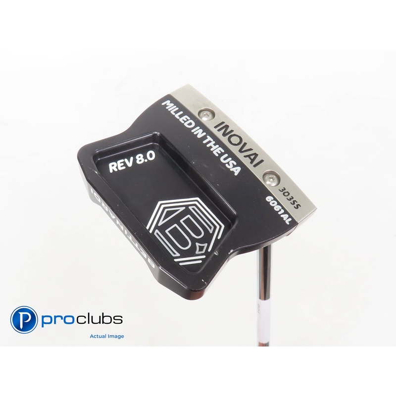 Bettinardi INOVAI REV 8.0 303SS 6061AL 35″ Putter – 401628