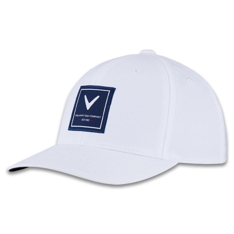 Callaway Rutherford Golf Cap White/Navy – 24 Men