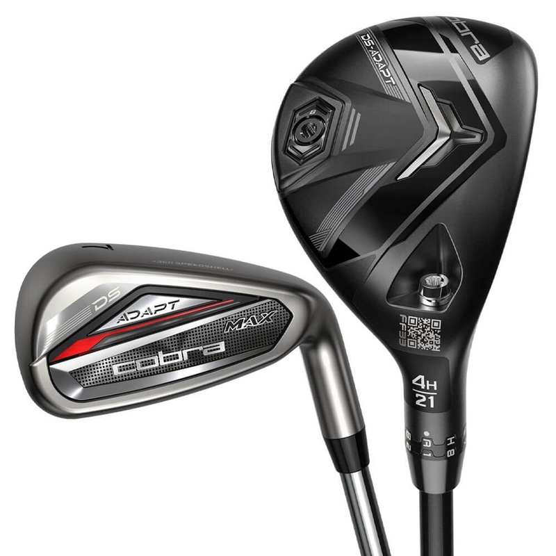 Cobra Dark Speed Adapt Max Hybrid Iron Set – 25 Men