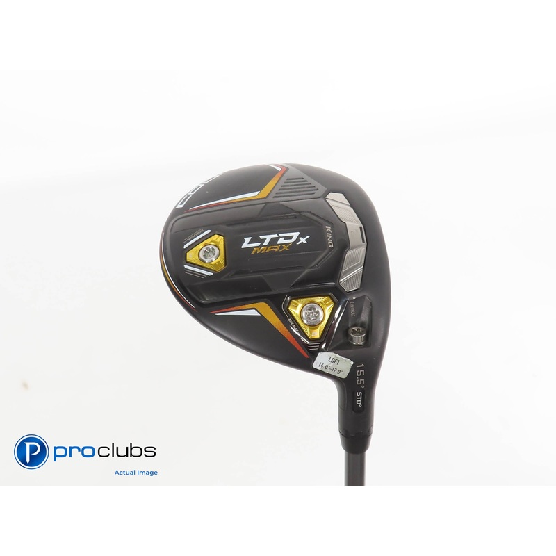 Cobra KING LTDx MAX 15.5* 3 WOOD – Even Flow Riptide CB 40g Senior Flex 379162