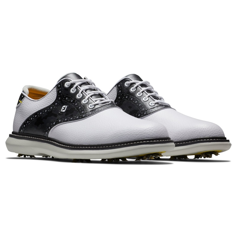 FootJoy Traditions Men’s Golf Shoes (Previous Season Style) 57928 – White/Black