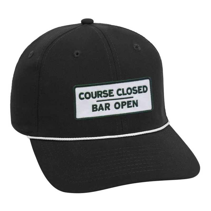 Imperial The Wingman 6-Panel Performance Rope Golf Cap Course Closed Bar Open – 23 Men