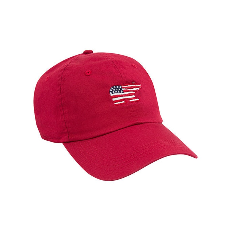 Jack Nicklaus USA Red Bear Ahead Cap
