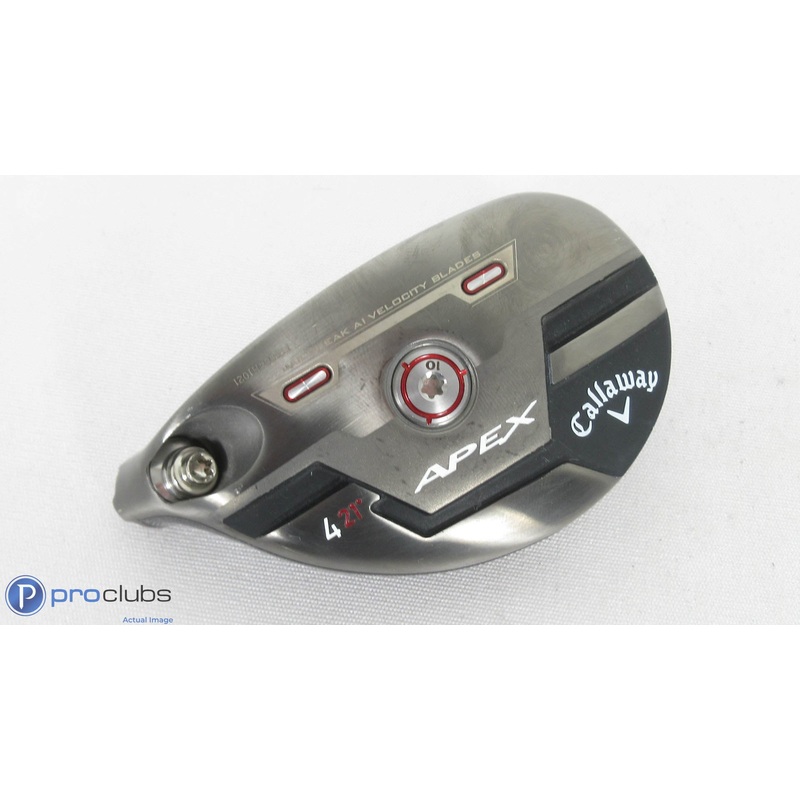 Left Handed Callaway Apex 21* – 4 Hybrid – Head Only – L/H 380965