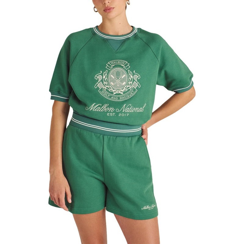 Malbon Billie II Golf Sweatshirt Green – SS25 Women