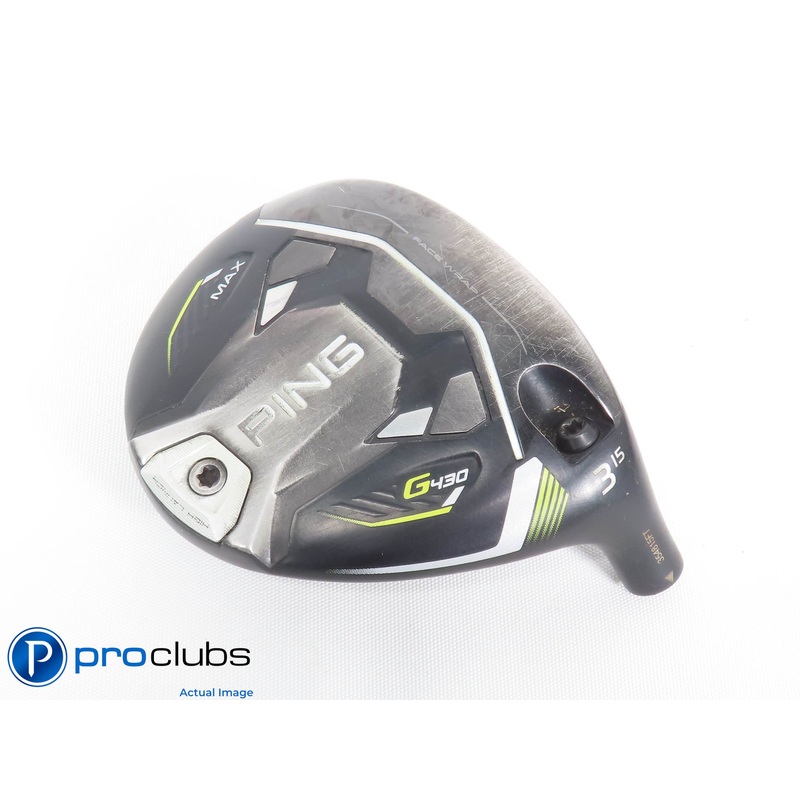 PING G430 MAX HL 15* 3 Wood – Head Only – 444773