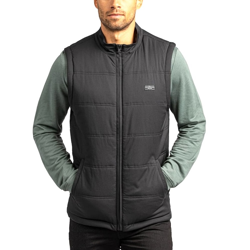 TravisMathew Interlude Puffer Golf Vest Black – FW22 Men