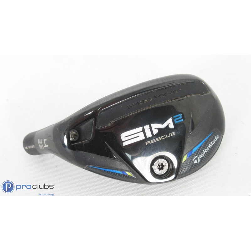 Left Handed TaylorMade SIM2 Rescue 22* 4 Hybrid – Head Only – 364250