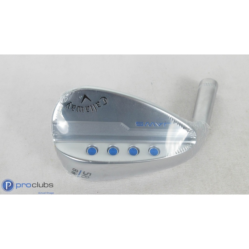 NEW! Left Hand Callaway JAWS MD5 58* (8*) W Grind Wedge – Head Only – L/H 399509