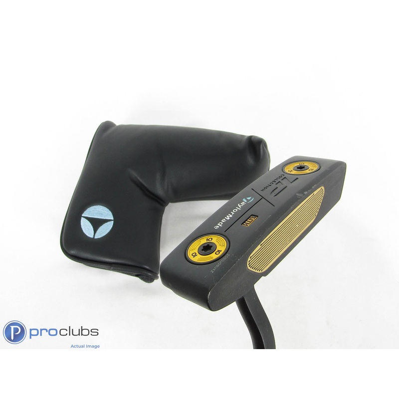 RARE! TaylorMade KITH TP Soto Putter 34″ Black Steel Shaft w/HeadCover-445950