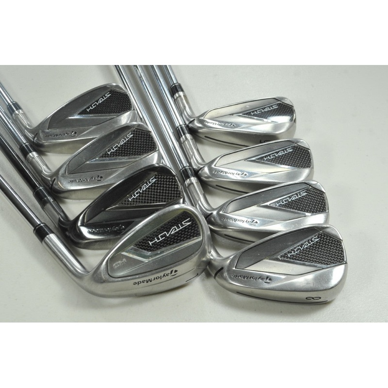 TaylorMade Stealth 5-PW,AW,LW Iron Set Regular Flex RH KBS MAX MT Steel # 196984