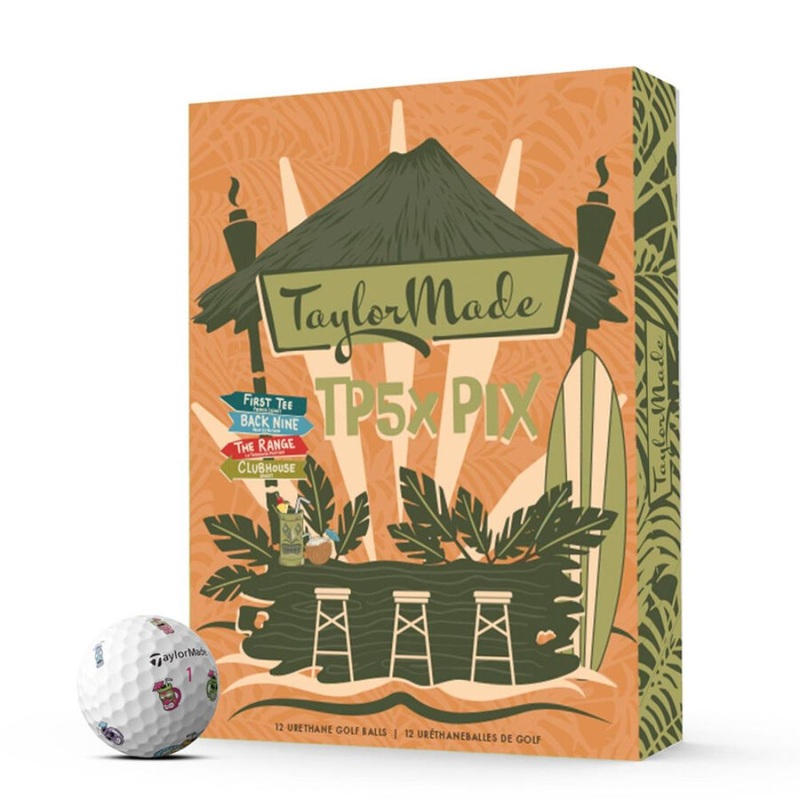 TaylorMade Tiki TP5x Pix Golf Balls