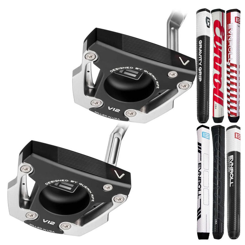 Evnroll V12 Black High MOI Mallet Custom Putter