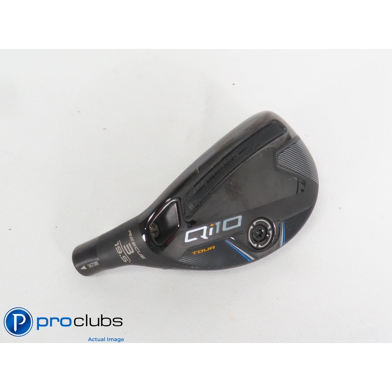Excellent! Left Handed TaylorMade Qi10 Tour Rescue 19.5 3 Hybrid – Head – 440989