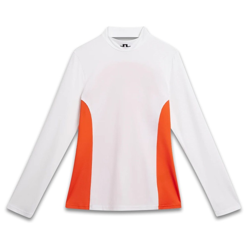 J.Lindeberg Thabis Top Golf Mock White – SS24 Women