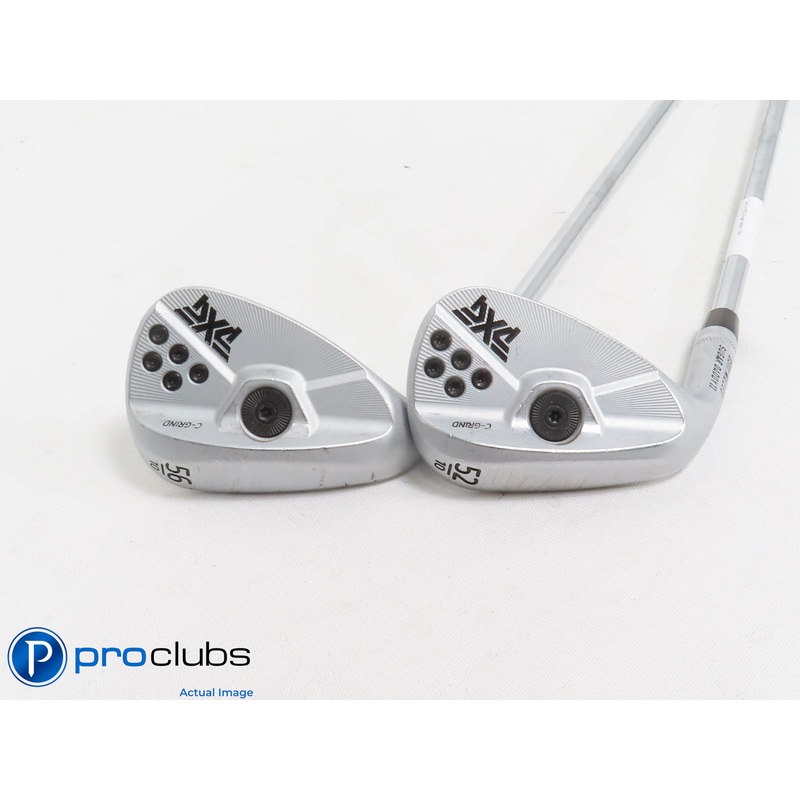 Left Handed PXG Sugar Daddy II Milled 52*,56* Wedge Set – X100 X-Flex – 411474